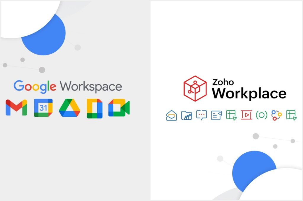 Google Workspace Vs Zoho Workplace